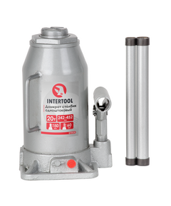 Домкрат стовпчиковий INTERTOOL GT0028, 20 т, одноштоковий, фото  | SNABZHENIE.com.ua