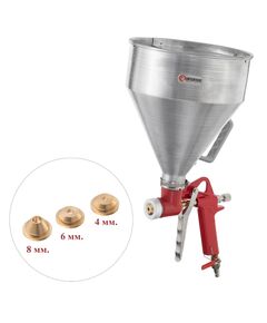 Пневматичний розпилювач штукатурний INTERTOOL PT-0401, 6000 мл, 3-6 атм, фото  | SNABZHENIE.com.ua