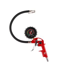 Пневматический пистолет для подкачки колес с манометром 63 мм INTERTOOL, фото  | SNABZHENIE.com.ua