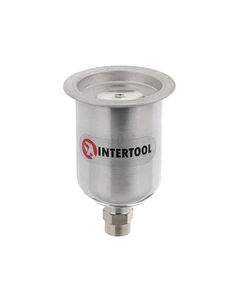 Бачок металлический HVLP мини 125 мл с резьбой M14x1 INTERTOOL PT-1903, фото  | SNABZHENIE.com.ua