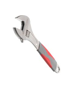 Ключ розвідний 300 мм, ізольована ручка, нікельове покриття INTERTOOL XT-0030, фото  | SNABZHENIE.com.ua