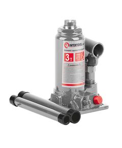 Домкрат стовпчиковий одноштоковий 3 т INTERTOOL GT0022, фото  | SNABZHENIE.com.ua