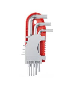 Набор Г-образных шестигранных ключей 9 шт., 1,5-10 мм INTERTOOL HT-1801, фото  | SNABZHENIE.com.ua