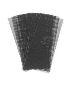 Сетка абразивная INTERTOOL KT-6004, 105x280 мм, K40, 10 шт., фото  | SNABZHENIE.com.ua