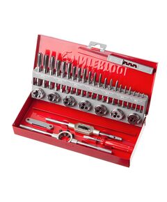 Набір метчиків і плашок 32 од. INTERTOOL SD-8032 для різьблення, фото  | SNABZHENIE.com.ua