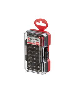 Набір насадок для викрутки з тримачем 33 шт. INTERTOOL VT-3380, фото  | SNABZHENIE.com.ua