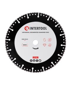 Диск алмазний універсальний сегментний 230*22.2 на кутову шліфувальну машину, фото  | SNABZHENIE.com.ua
