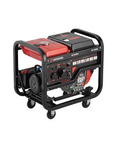 Генератор дизельний 5/5.5 кВт, 220 В, 12.5 л, електро+ручний старт, мідна обмотка, STORM, фото  | SNABZHENIE.com.ua