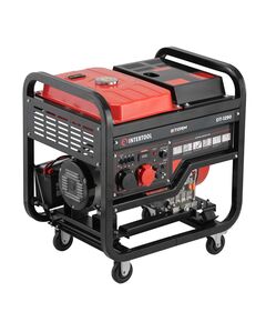 Генератор дизельний 8/9 кВт, 380/220 В, DUAL POWER, 25 л, електро+ручний старт, мідна обмотка, STORM, фото  | SNABZHENIE.com.ua