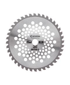 Нож для мотокосы INTERTOOL DT-2352 255 мм, 40 зубьев, HRC 82-86, фото  | SNABZHENIE.com.ua