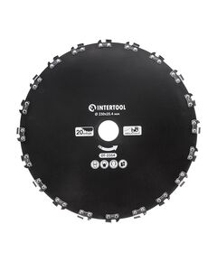 Ніж для мотокоси INTERTOOL DT-2354 230x25.4 мм 20T, ланцюговий, фото  | SNABZHENIE.com.ua