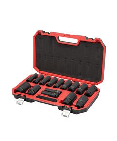 Набір головок ударних подовжених 1/2", 15 од., 10-32 мм, Cr-Mo, STORM, фото  | SNABZHENIE.com.ua