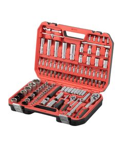 Набір інструментів 1/2" & 1/4" 111од, IMPACT Cr-V головки 15,17,19,21,22 + подовжувач 125мм , фото  | SNABZHENIE.com.ua