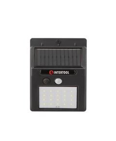 Сонячний настінний світильник INTERTOOL LB-0112 з датчиком руху 20 SMD, фото  | SNABZHENIE.com.ua