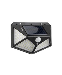 Світильник акумуляторний настінний 100SMD, вуличний, сонячна панель, датчик руху, фото  | SNABZHENIE.com.ua