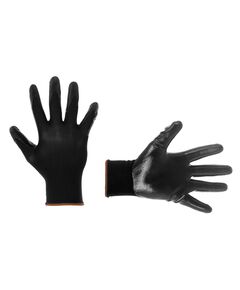 Перчатка трикотажная черная с нитриловым покрытием 7 INTERTOOL SP-0100, фото  | SNABZHENIE.com.ua