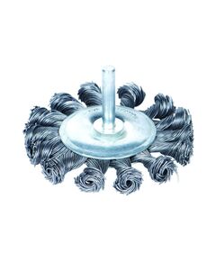 Щітка проволочна дискова 75 мм, хвостовик 6 мм, SIGMA (9023071), фото  | SNABZHENIE.com.ua