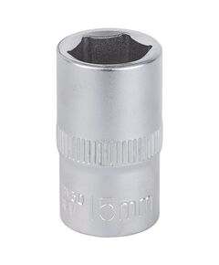 Короткая шестигранная насадка 1/2 15мм CrV SIGMA, фото  | SNABZHENIE.com.ua