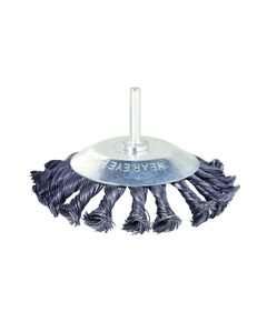 Щітка проволочна конусоподібна 75мм, хвостовик 6мм, SIGMA, фото  | SNABZHENIE.com.ua