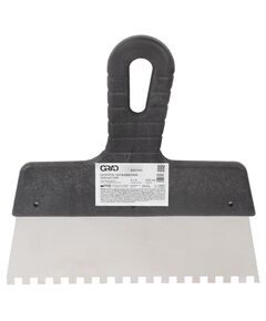 Шпатель зубчатый нержавеющий 200мм 6×6 GRAD, фото  | SNABZHENIE.com.ua