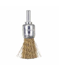 Щітка конусоподібна латунна 17мм, хвостовик 6мм SIGMA 9017011, фото  | SNABZHENIE.com.ua