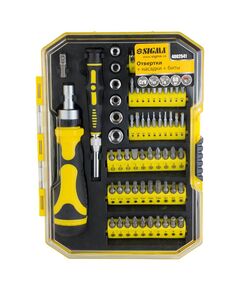 Набор отверток и бит 69 шт CrV в кейсе SIGMA, фото  | SNABZHENIE.com.ua