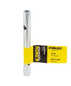 Ключ трубчастий 6&times;7мм SIGMA (6026051), фото  | SNABZHENIE.com.ua