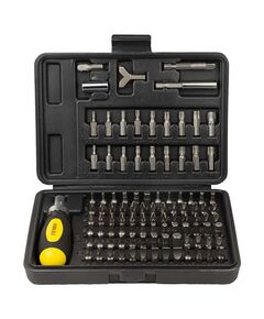 Отвертка с реверсом и 101 битой CrV в кейсе SIGMA 4002501, фото  | SNABZHENIE.com.ua