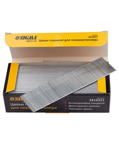 Гвозді планочні 32×1.25×1мм для пневмостеплера, 5000шт, SIGMA, фото  | SNABZHENIE.com.ua