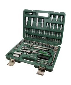 Набір торцевих насадок та біт 1/4, 1/2, 94 шт GRAD, фото  | SNABZHENIE.com.ua