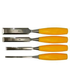 Набор стамесок SIGMA 4 шт. (6-25 мм) с пластиковыми ручками, фото  | SNABZHENIE.com.ua