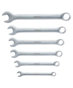 Ключи рожково-накидные 6 шт 8-17 мм CrV SATINE SIGMA 6010101, фото  | SNABZHENIE.com.ua