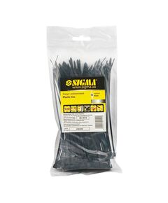 Хомут нейлоновий 7.9×450мм чорний 50шт SIGMA, фото  | SNABZHENIE.com.ua