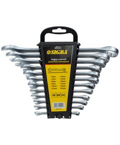 Ключі рожково-накидні 12 шт 6-22 мм CrV SIGMA, фото  | SNABZHENIE.com.ua