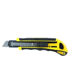 Нож автоматический 18мм, пластик/резина, 3 шт SIGMA, фото  | SNABZHENIE.com.ua