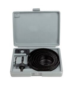 Коронки по дереву SIGMA, набор 64-127 мм в кейсе, фото  | SNABZHENIE.com.ua