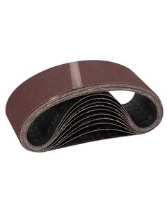 Шліфувальна стрічка безкінечна 75x457 мм, зерно 120, 10 шт SIGMA, фото  | SNABZHENIE.com.ua
