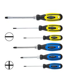 Набір посилених отверток під ключ 6 шт CrV SIGMA 4001151, фото  | SNABZHENIE.com.ua