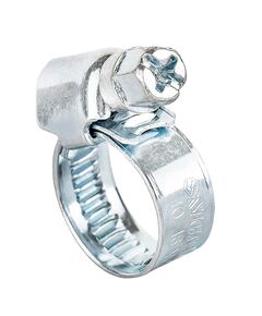 Хомут червячный 9мм D10-16мм, оцинкованный, 25шт, фото  | SNABZHENIE.com.ua