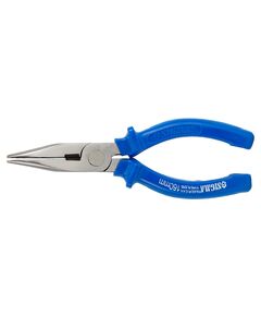 Длинногубцы прямые 160мм синие, фото  | SNABZHENIE.com.ua