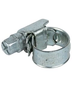 Хомут червячный оцинкованный 9мм D8-12мм, 25шт, фото  | SNABZHENIE.com.ua