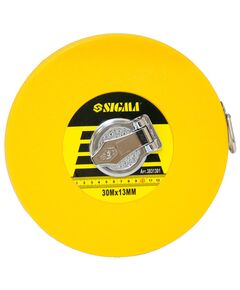 Рулетка стекловолокно SIGMA 30м x 13мм, фото  | SNABZHENIE.com.ua