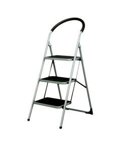 Сталевий сходи 3-ступенева FLORA для дому та роботи 5035324, фото  | SNABZHENIE.com.ua