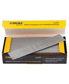 Гвозди планочные 25×1.25×1 мм для пневмостеплера SIGMA (5000 шт), фото  | SNABZHENIE.com.ua