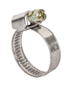 Хомут червячный нержавеющий 9мм D16-27мм, 25шт, фото  | SNABZHENIE.com.ua