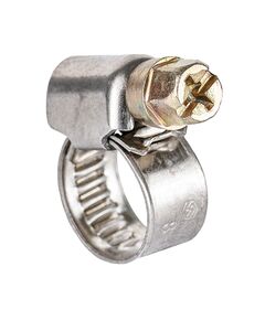 Хомут червячный нержавеющий 9мм D8-12мм, 25шт, фото  | SNABZHENIE.com.ua