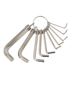 Ключі шестигранні 10 шт, 1.5-10 мм GRAD, фото  | SNABZHENIE.com.ua