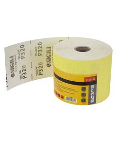 Шлифовальная бумага рулон 115мм*50м P320 SIGMA 9114331, фото  | SNABZHENIE.com.ua