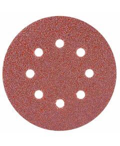 Шлифовальный круг 125мм P40, 8 отверстий, 10шт, SIGMA, фото  | SNABZHENIE.com.ua