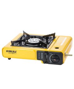 Газовая плита одноконфорочная с пьезоподжигом и кейсом SIGMA 2903431, фото  | SNABZHENIE.com.ua